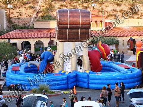 Pirate themed obstacle course rental Denver